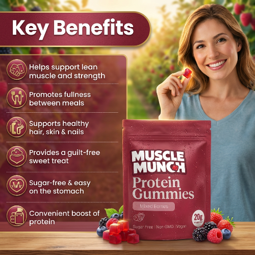 Muscle Munch Protein Gummies