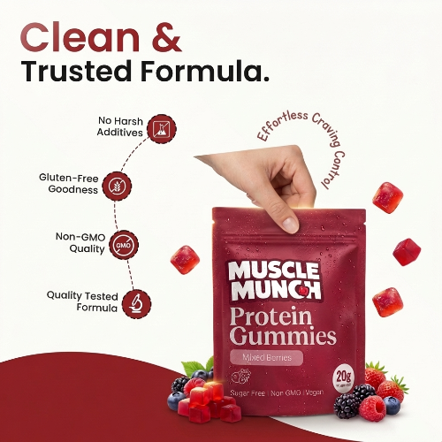 Muscle Munch Protein Gummies