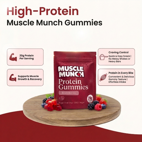 Muscle Munch Protein Gummies